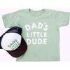 Dad's Little Dude Trucker Hat Charcoal & White - Hair Accessories - 8