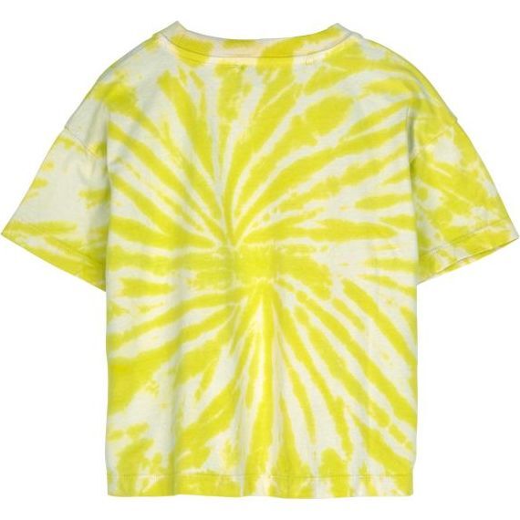 Queen Lime Neon Tie & Dye T-Shirt, Yellow