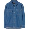 New Dusk Denim Shirt, Blue - Shirts - 1 - thumbnail