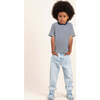 Austin Bleached Jeans, Blue - Jeans - 2