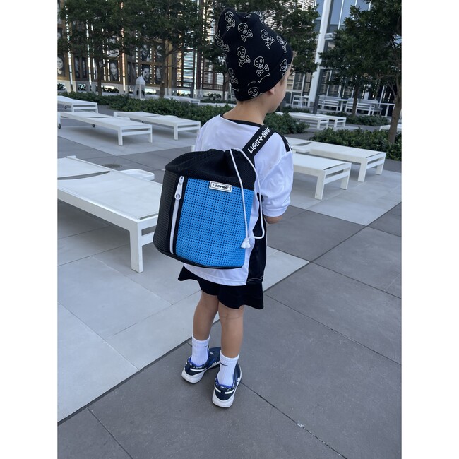 Sophy Sling Backpack, Electric Blue - Backpacks - 2