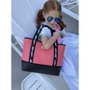 Zippered Tote, Lucky Coral - Bags - 2