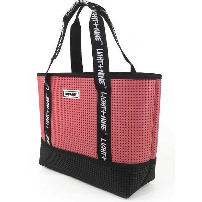 Zippered Tote, Lucky Coral - Bags - 4