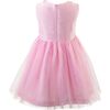 Daisy Tulle Party Dress, Pink - Dresses - 3