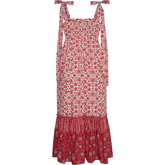 Women's Campbell Dress, Spanish Tile Rose