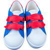 Wolff Bicolor Sneaker, Red & Blue - Sneakers - 2