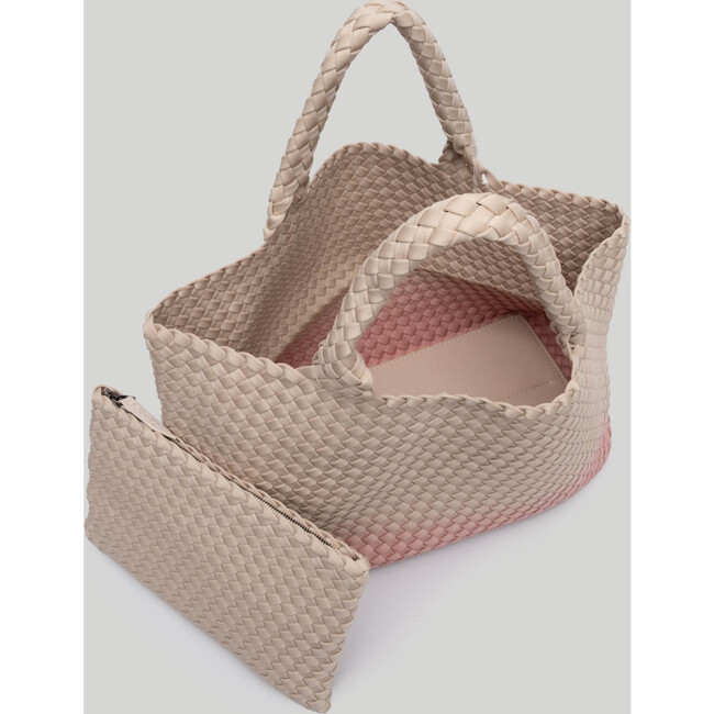 Women's St Barths Medium Tote, Pink Sand - Bags - 2
