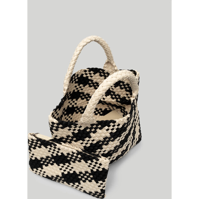 Women's St. Barths Medium Handwoven Tote Plaid, Corsica - OS - Bags - 2