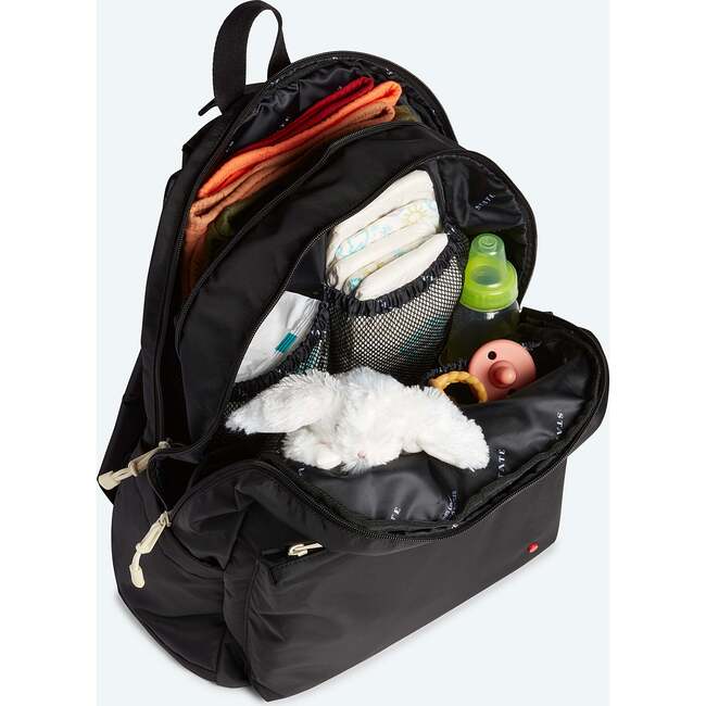 Lorimer Diaper Bag, Black - Diaper Bags - 2