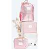 Mini Kane Kids Travel Backpack, Pink/Silver - Bags - 4