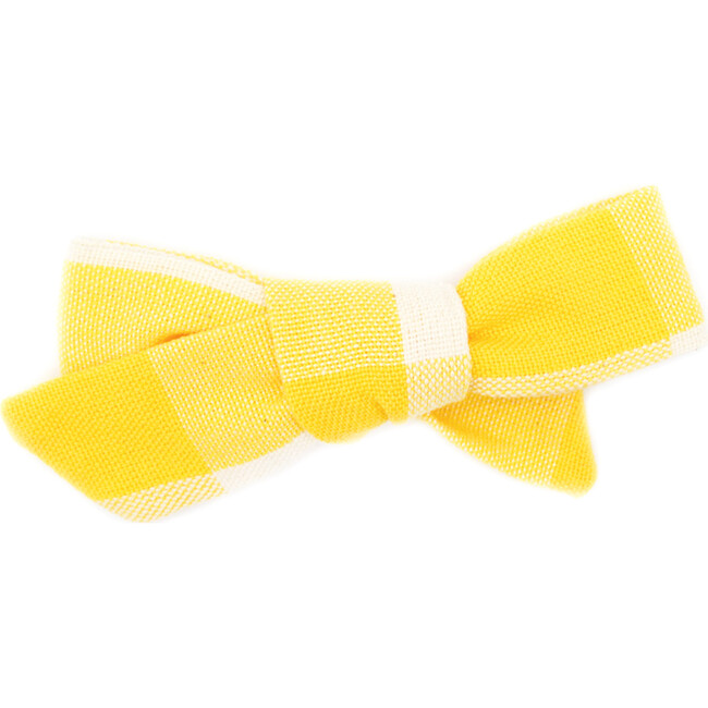 Folklore Medium Bow, Sunshine Plaid - Bows - 1