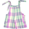 Millie Girl Romper, Thyme Flower - Dresses - 1 - thumbnail