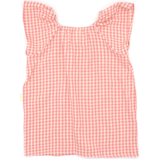Lucy Girl Tunic Dress, Mini Pink Check - Dresses - 2