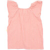 Lucy Girl Tunic Dress, Mini Pink Check - Dresses - 2