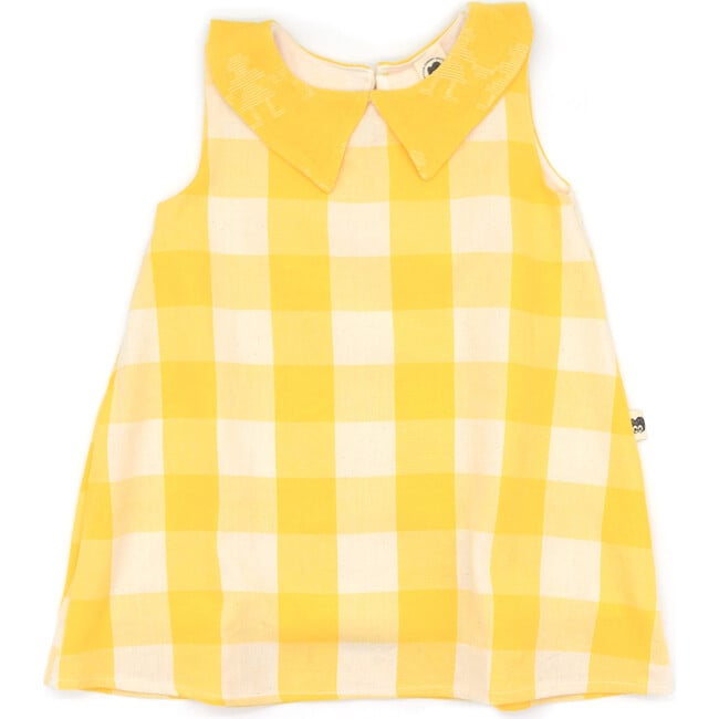 Eden Girl Dress, Sunshine Plaid