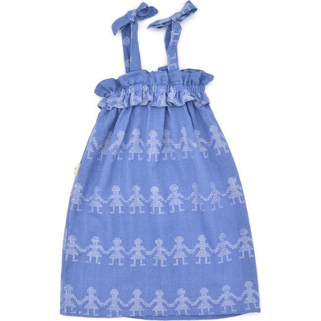 Ari Girl Sundress, Delphinium - Dresses - 2