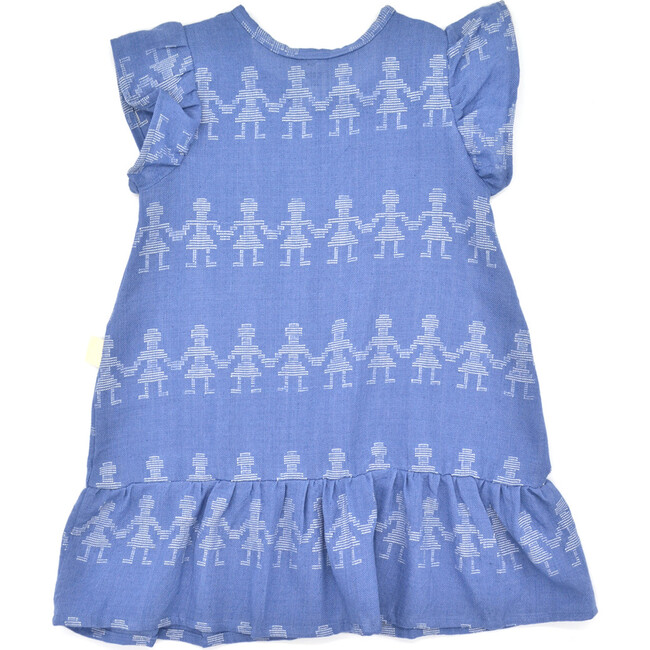 Vivi Girl Dress, Delphinium - Dresses - 3