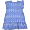 Vivi Girl Dress, Delphinium - Dresses - 3