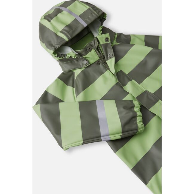 Vesi Raincoat, Greyish Green - Raincoats - 2