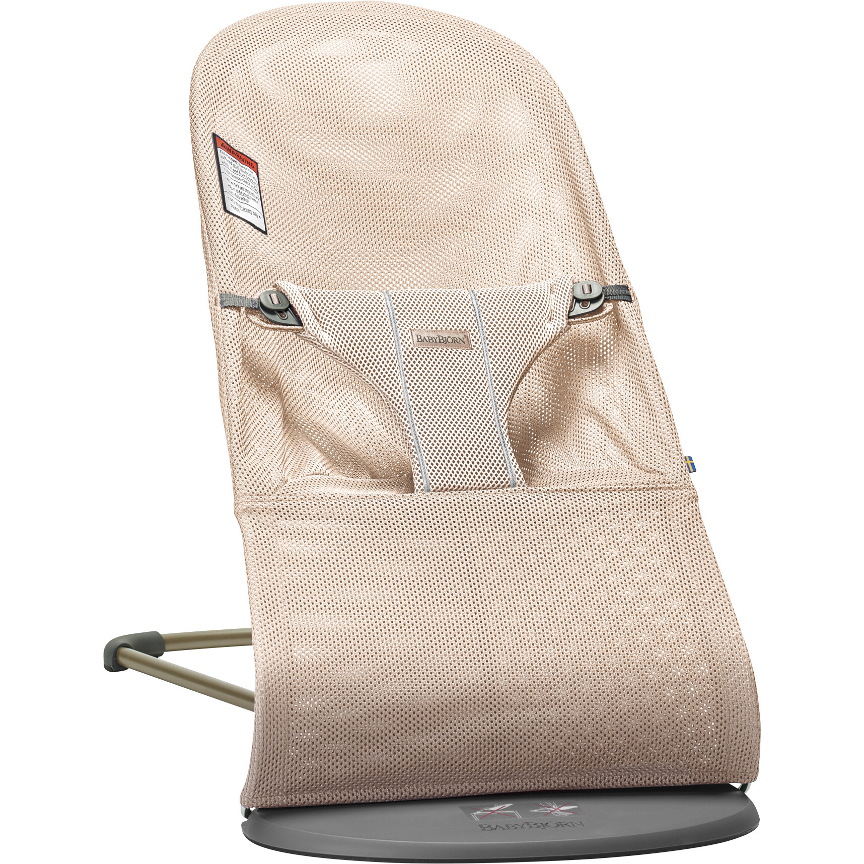 Bouncer Bliss Mesh, Pearly Pink - Bouncers - 1