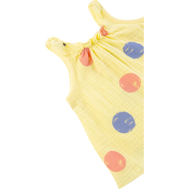 Dotted Set, Yellow - Blouses - 3
