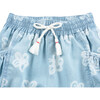 Floral Chambray Shorts, Indigo - Shorts - 3