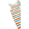 Sleeveless Striped Coverall, Multi - Rompers - 3 - thumbnail