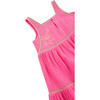 Tiered Gauze Dress, Pink - Dresses - 3 - thumbnail