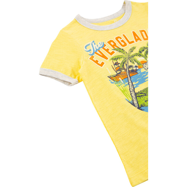 The Everglades Tee, Yellow - T-Shirts - 3