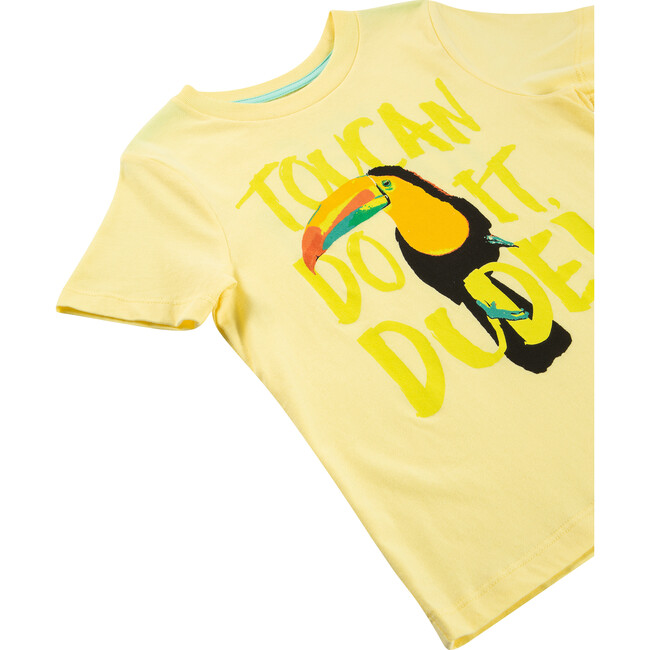 Yes Toucan! Tee, Yellow - T-Shirts - 3