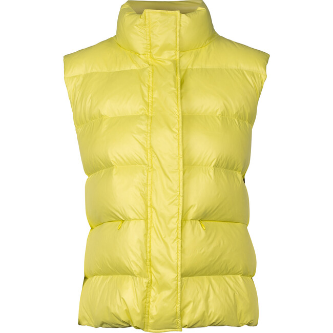 Women's Naos Down Vest, Neon Yellow