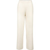Women's Cashmere Trouser, Off White - Loungewear - 1 - thumbnail