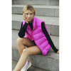 Women's Naos Down Vest, Neon Pink - Vests - 2
