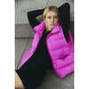 Women's Naos Down Vest, Neon Pink - Vests - 3