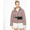 Women's Naos Flower Down Jacket, Black - Coats - 7