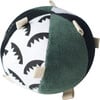 Taggy Ball with Rattle, Jungle Leaves - Developmental Toys - 1 - thumbnail