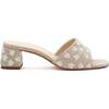 Women's Brigitte Mule, Raw Linen - Sandals - 1 - thumbnail
