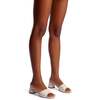 Women's Brigitte Mule, Raw Linen - Sandals - 4