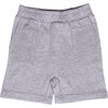 Baby Cargo Pocket Jogger Shorts, Grey - Shorts - 1 - thumbnail