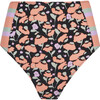 Women's Kaia Bikini Bottom, Poppy Fields Black Multi - Two Pieces - 1 - thumbnail