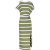 Women's Charlie Dress, Moss/Optic White - Dresses - 1 - thumbnail