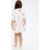 Mini Evelyn Dress, Chalk Floral Optic White Multi - Dresses - 5