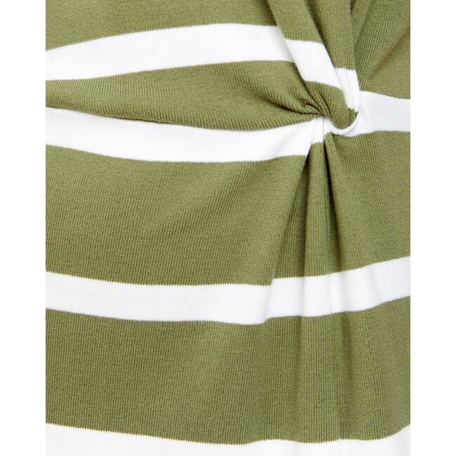 Women's Charlie Dress, Moss/Optic White - Dresses - 9