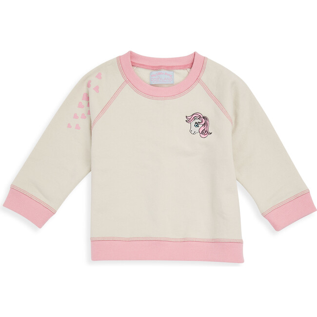 Mini Rowan Crewneck, Snuzzle Gray
