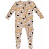 Hazel Footie, Tan - Pajamas - 1 - thumbnail