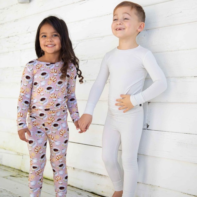 Hazel Toddler Lounge, Tan - Loungewear - 5