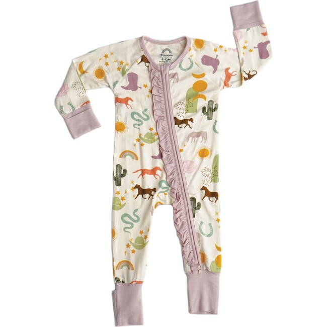 Wild and Free Bamboo Baby Convertible Footie Romper Pajama