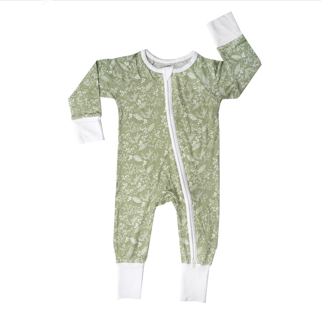 Baby's Breath Bamboo Baby Convertible Footie Romper Pajama