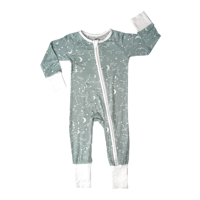 Stargazer Bamboo Baby Convertible Footie Romper Pajama