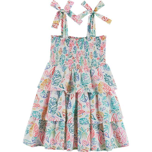 Tropical Ruffle Dress, Multi - Dresses - 1